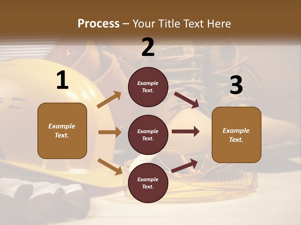 Beige Hardhat Genuine PowerPoint Template