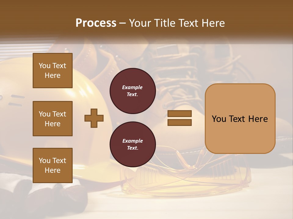 Beige Hardhat Genuine PowerPoint Template
