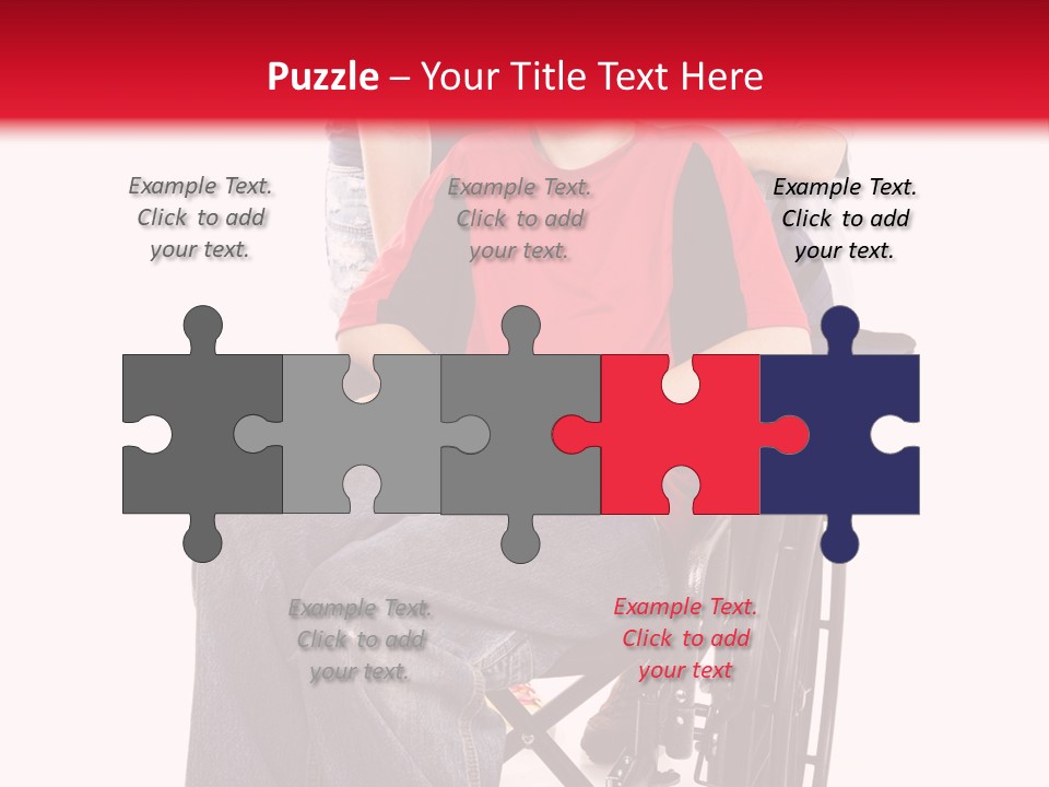 Caucasian Relaxed Mobility PowerPoint Template