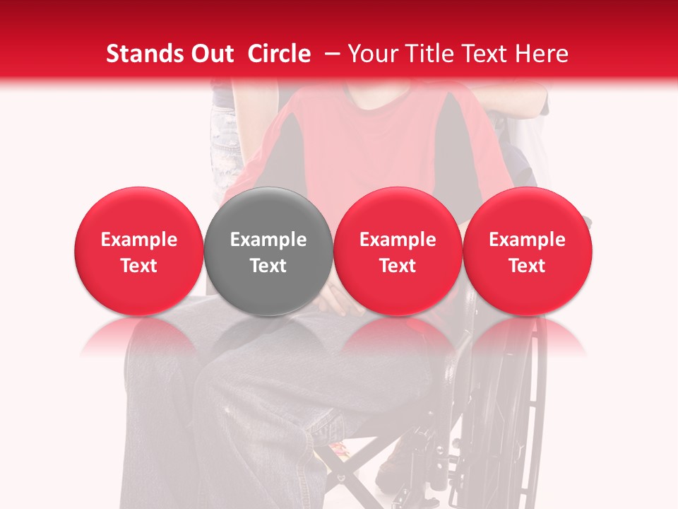 Caucasian Relaxed Mobility PowerPoint Template