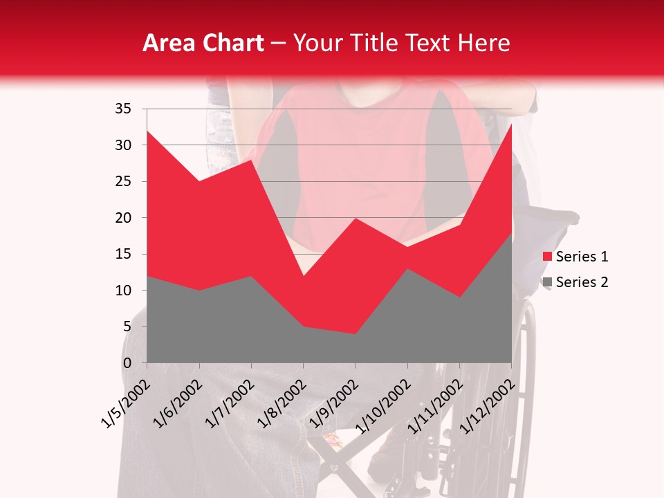 Caucasian Relaxed Mobility PowerPoint Template