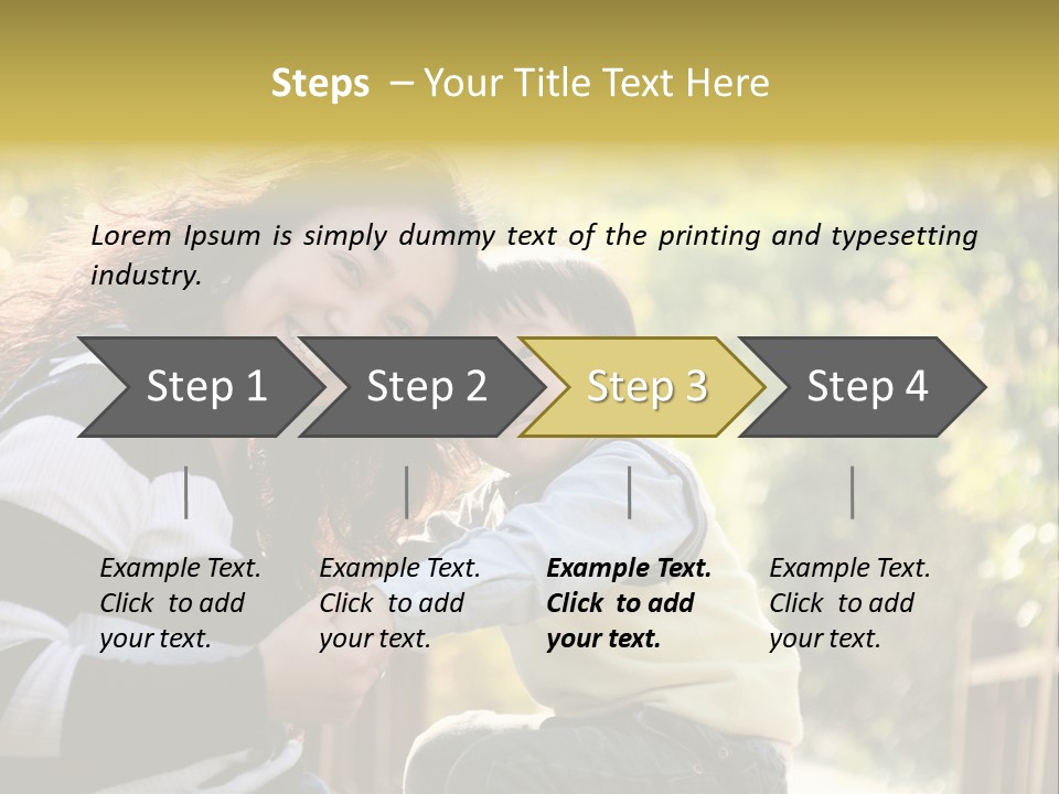 Baby Cheerful Japanese PowerPoint Template