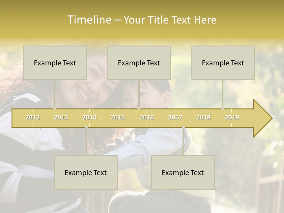 Baby Cheerful Japanese PowerPoint Template