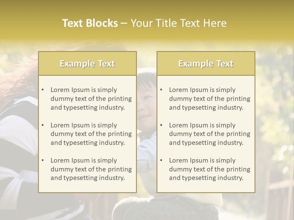 Baby Cheerful Japanese PowerPoint Template