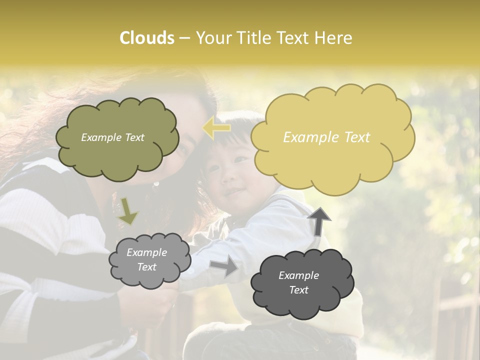 Baby Cheerful Japanese PowerPoint Template