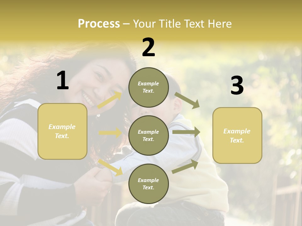 Baby Cheerful Japanese PowerPoint Template