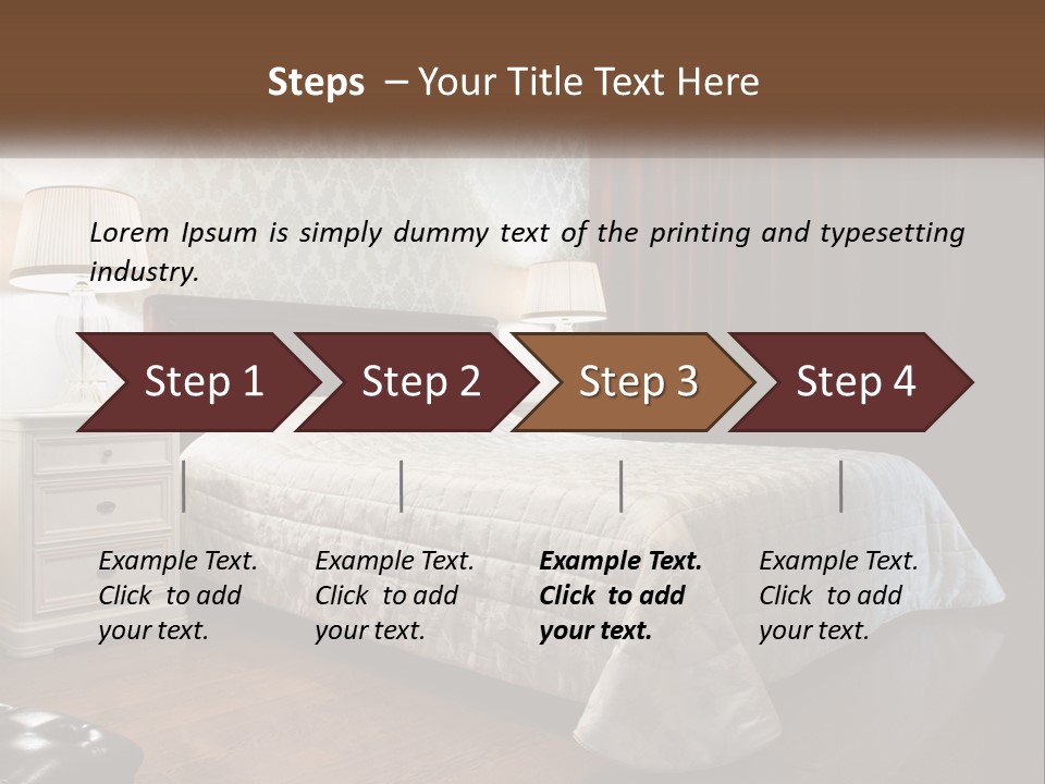 White Curtain Wood PowerPoint Template