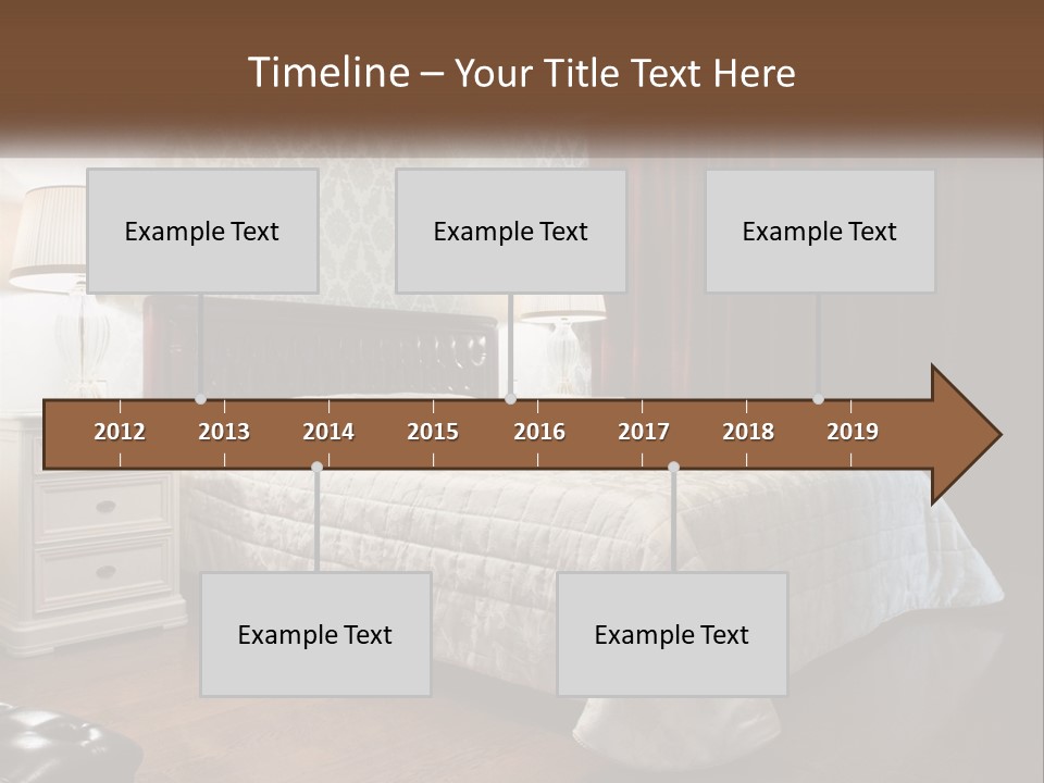 White Curtain Wood PowerPoint Template