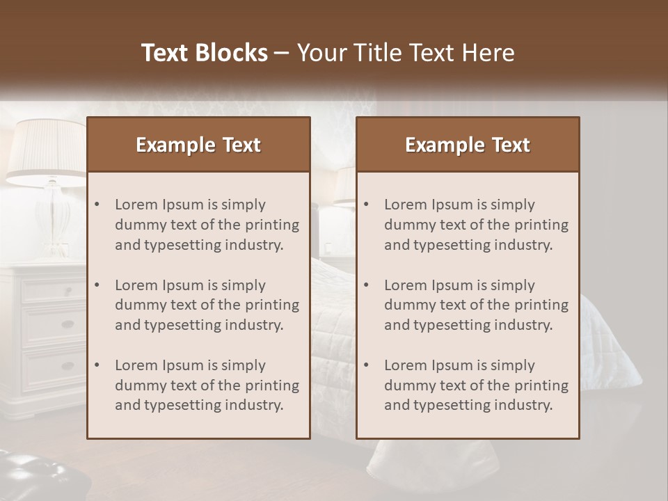 White Curtain Wood PowerPoint Template