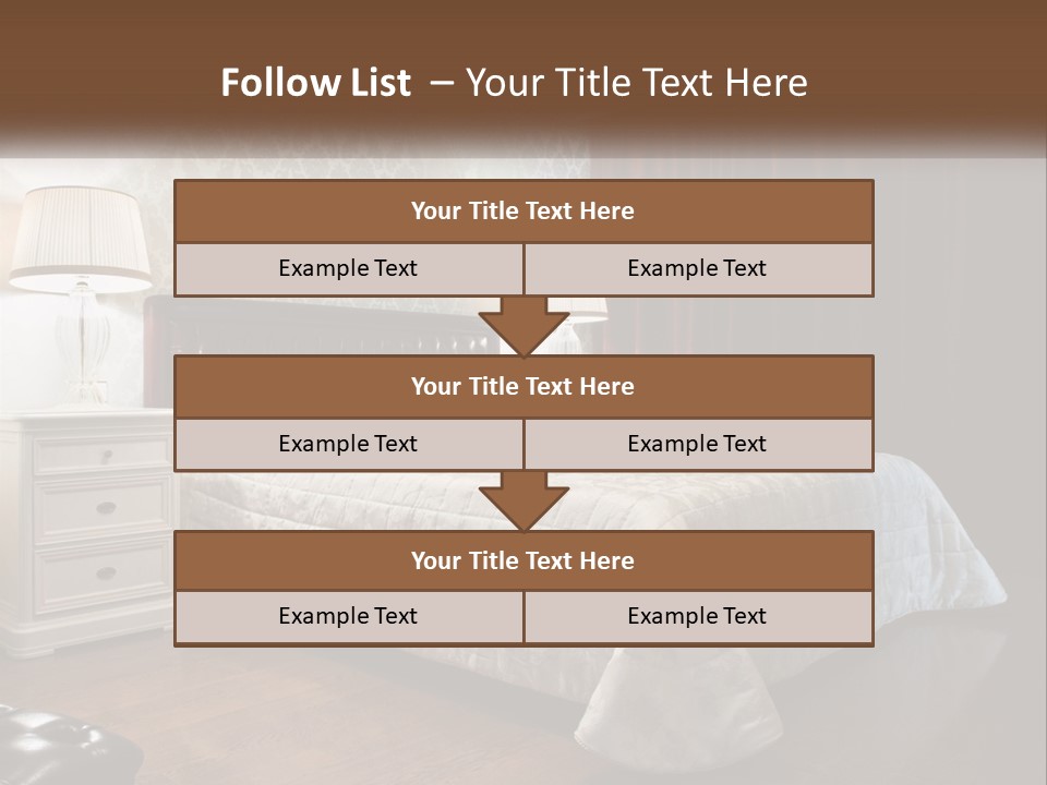 White Curtain Wood PowerPoint Template