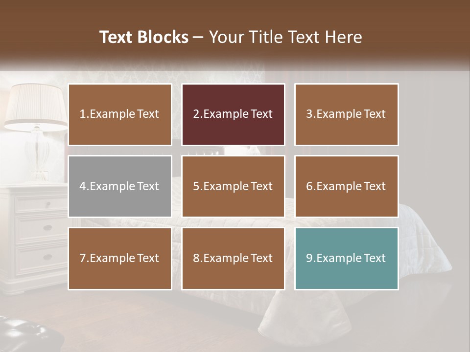 White Curtain Wood PowerPoint Template