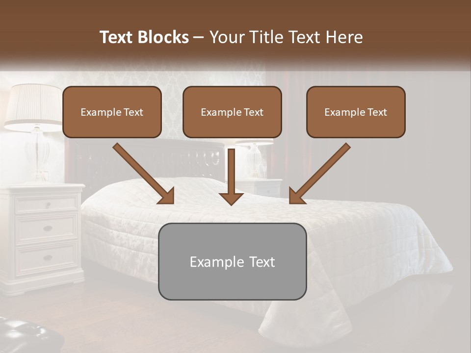 White Curtain Wood PowerPoint Template