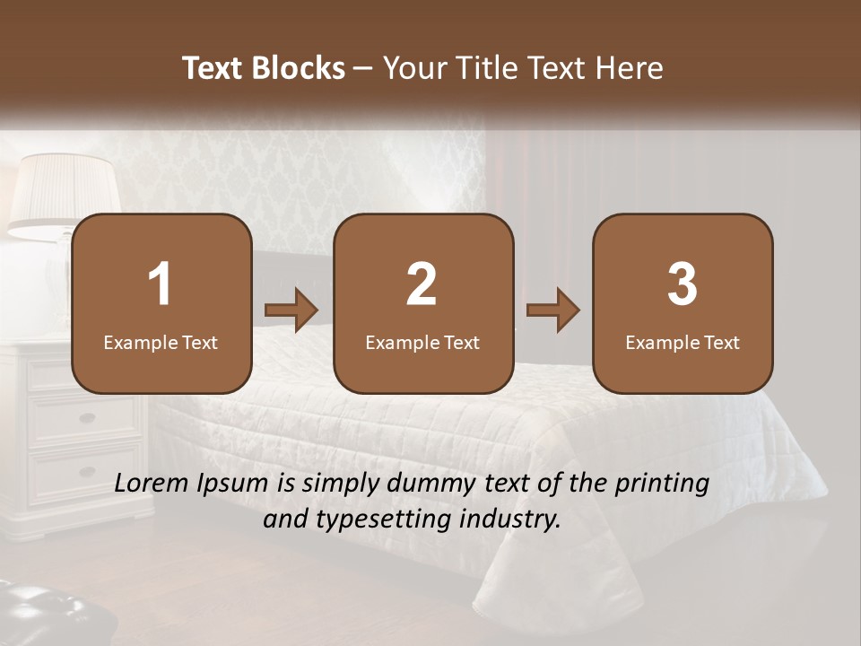 White Curtain Wood PowerPoint Template