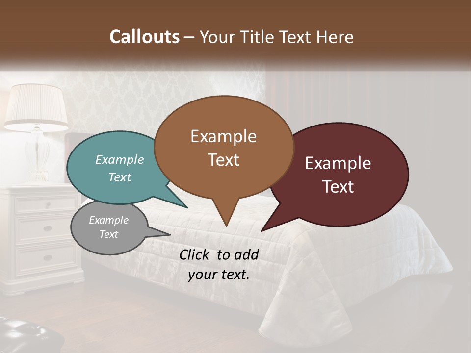 White Curtain Wood PowerPoint Template