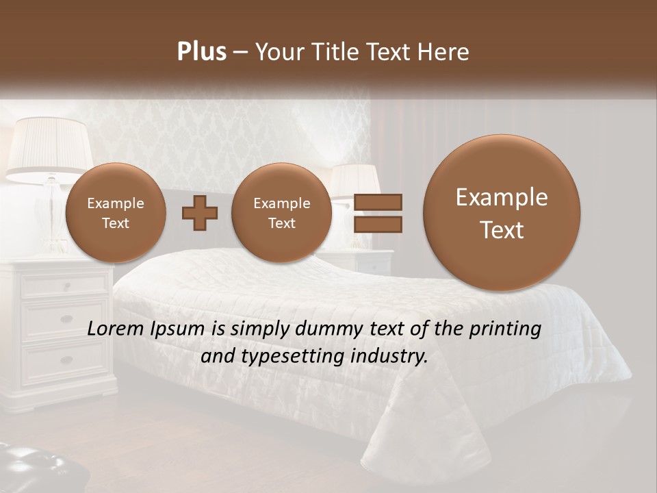 White Curtain Wood PowerPoint Template
