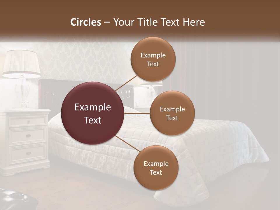 White Curtain Wood PowerPoint Template