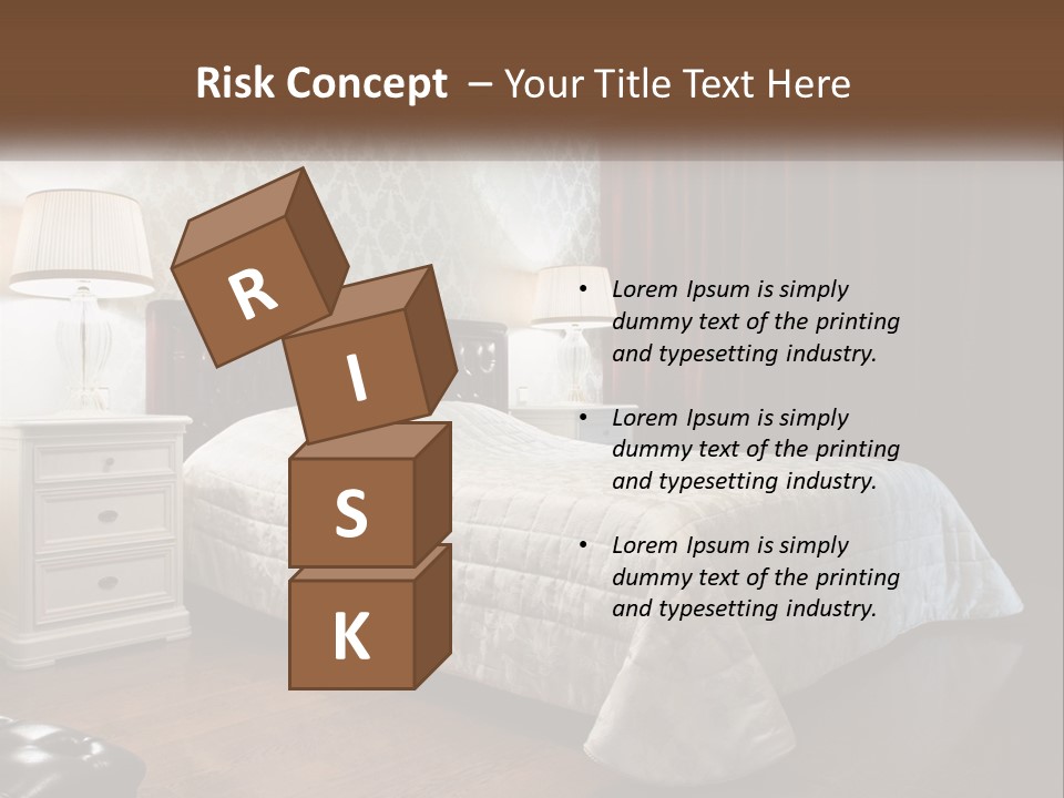 White Curtain Wood PowerPoint Template