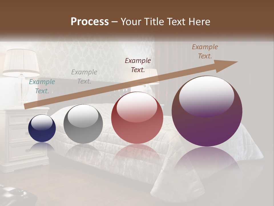 White Curtain Wood PowerPoint Template