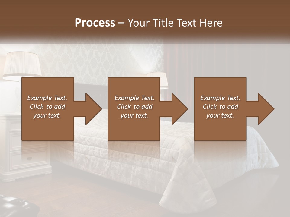 White Curtain Wood PowerPoint Template