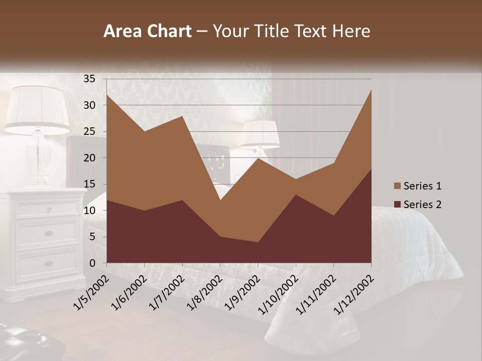 White Curtain Wood PowerPoint Template