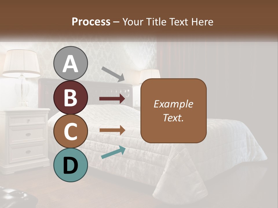 White Curtain Wood PowerPoint Template