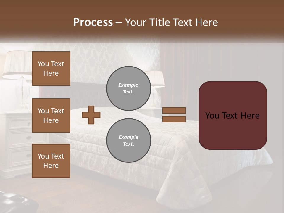 White Curtain Wood PowerPoint Template