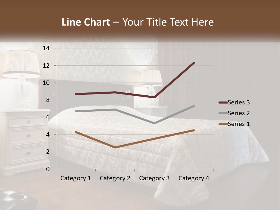 White Curtain Wood PowerPoint Template