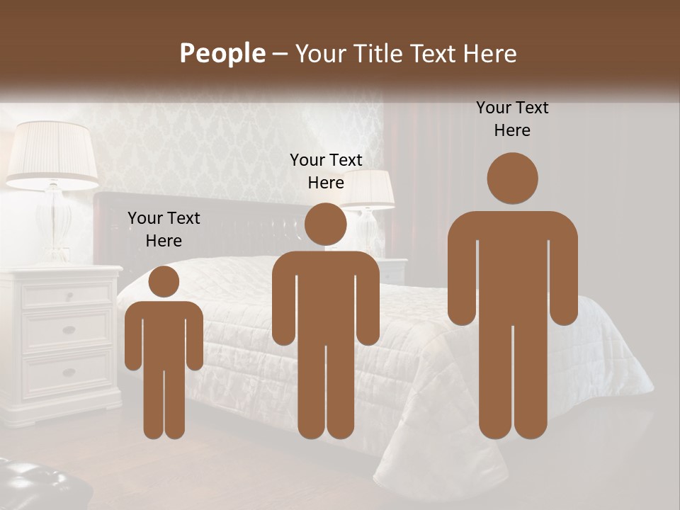 White Curtain Wood PowerPoint Template