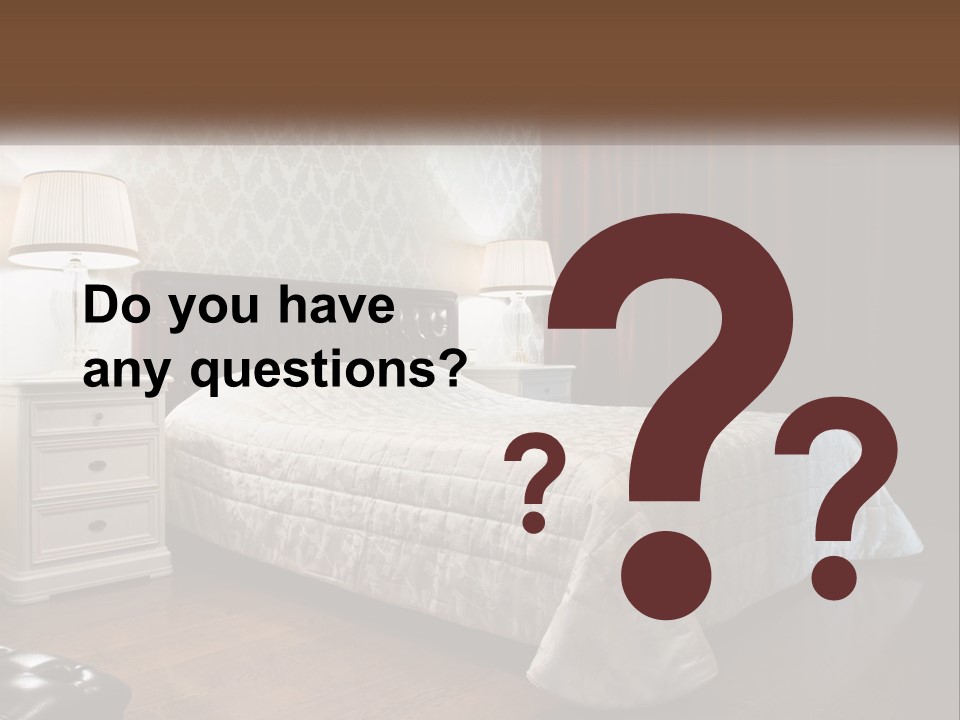 White Curtain Wood PowerPoint Template