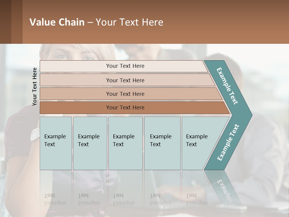 Adult Clothing Blonde PowerPoint Template