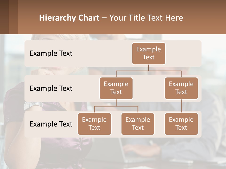 Adult Clothing Blonde PowerPoint Template