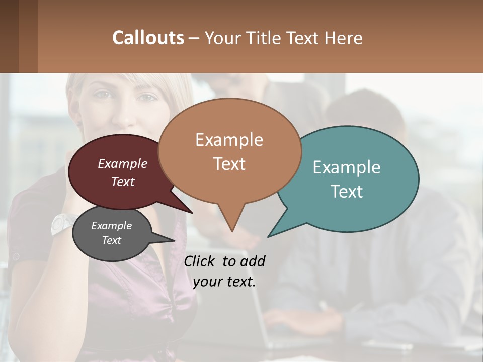 Adult Clothing Blonde PowerPoint Template