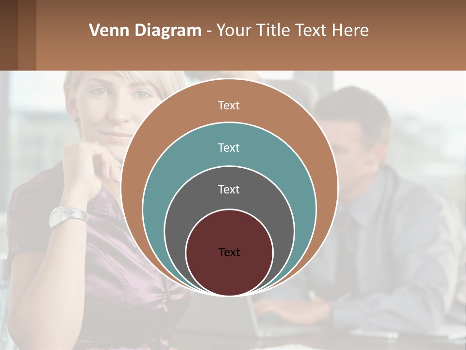 Adult Clothing Blonde PowerPoint Template