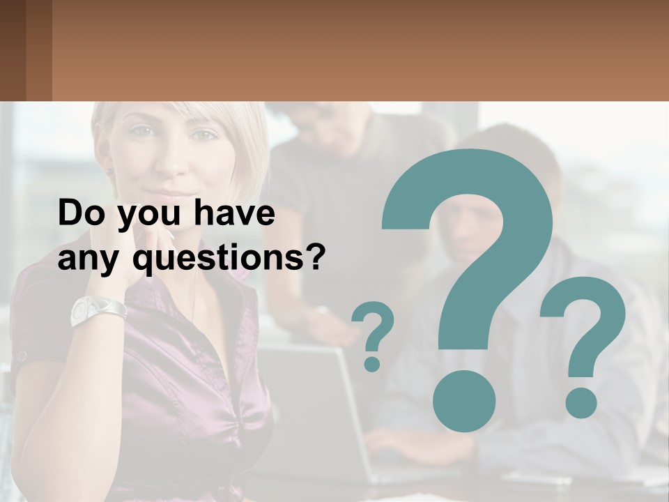 Adult Clothing Blonde PowerPoint Template