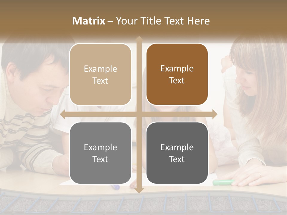 Family Education Interior PowerPoint Template