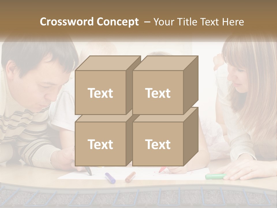 Family Education Interior PowerPoint Template