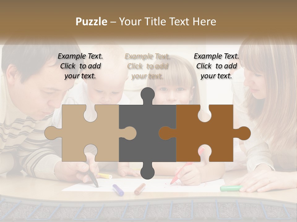 Family Education Interior PowerPoint Template