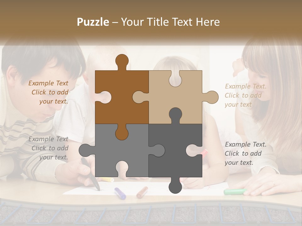 Family Education Interior PowerPoint Template