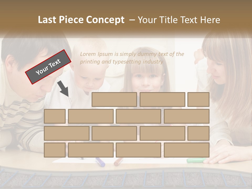 Family Education Interior PowerPoint Template