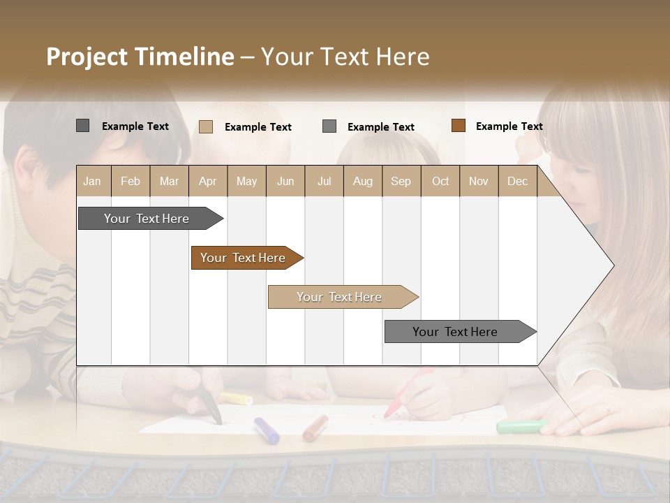 Family Education Interior PowerPoint Template