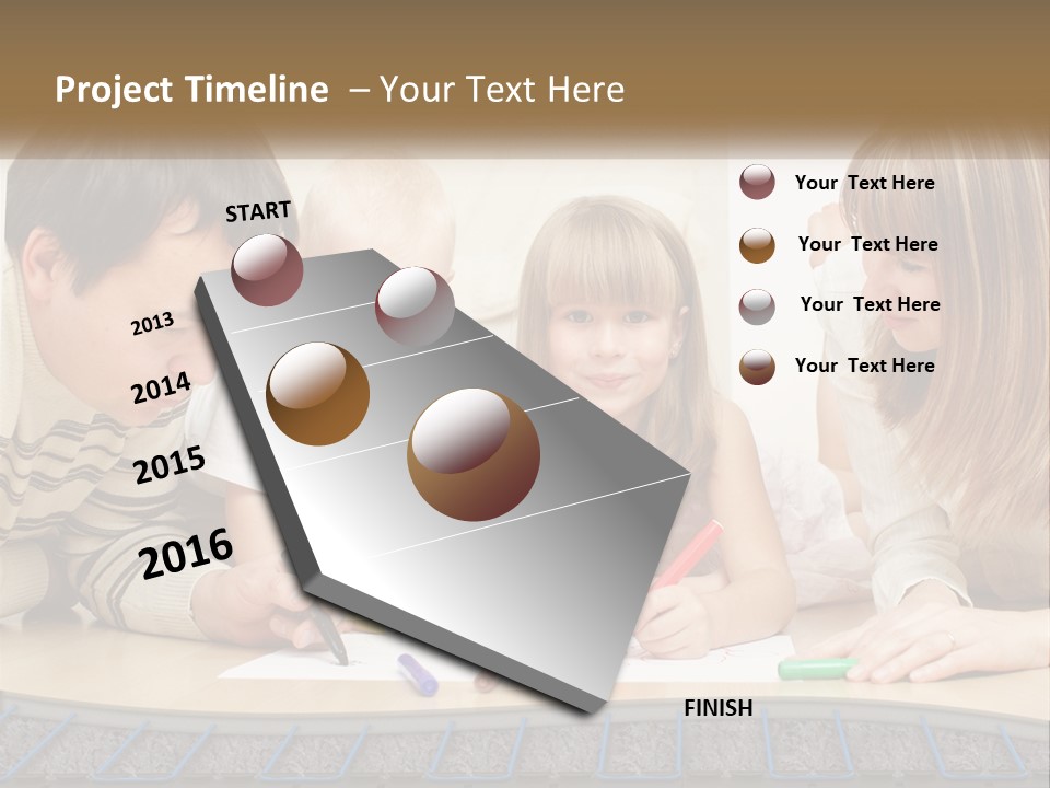 Family Education Interior PowerPoint Template