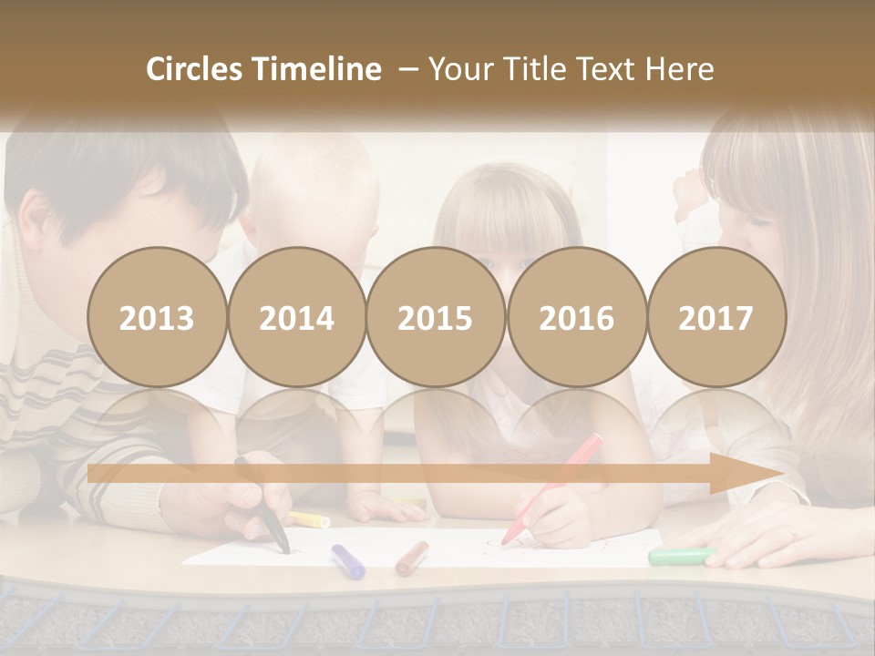 Family Education Interior PowerPoint Template