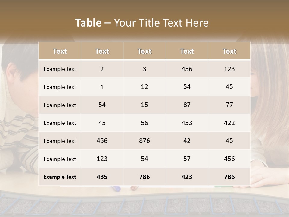 Family Education Interior PowerPoint Template