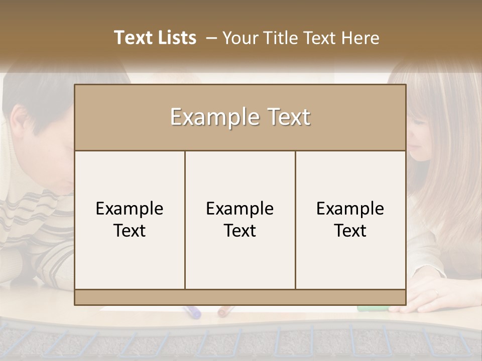 Family Education Interior PowerPoint Template