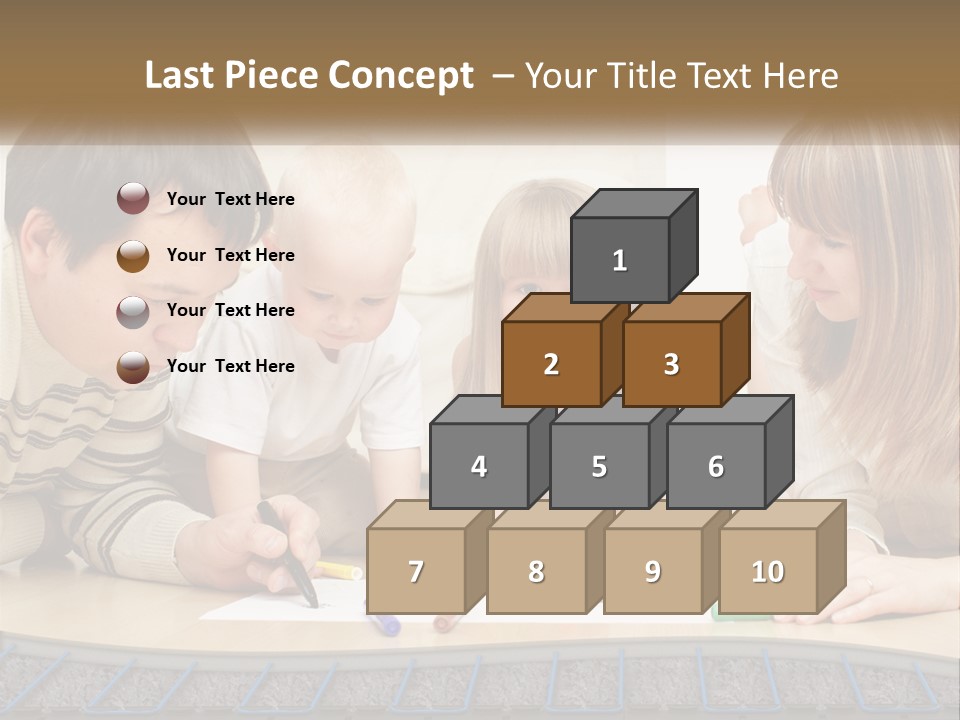 Family Education Interior PowerPoint Template