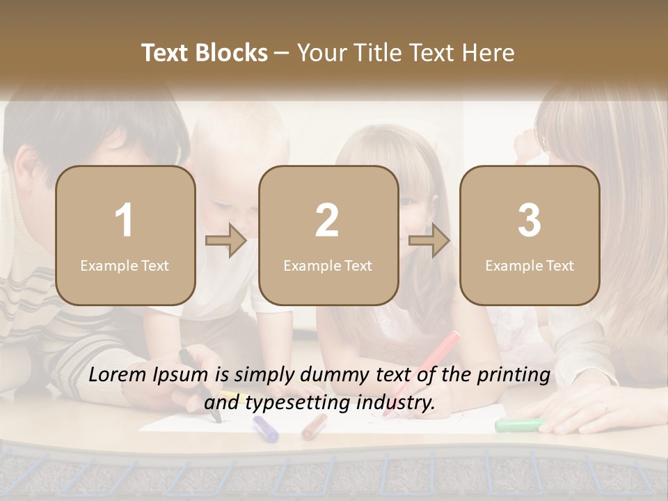 Family Education Interior PowerPoint Template