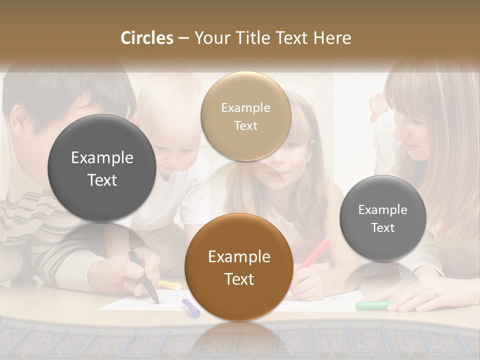 Family Education Interior PowerPoint Template