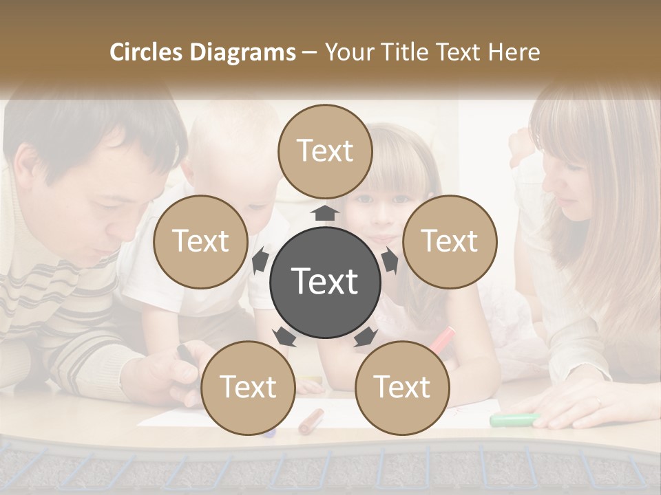 Family Education Interior PowerPoint Template