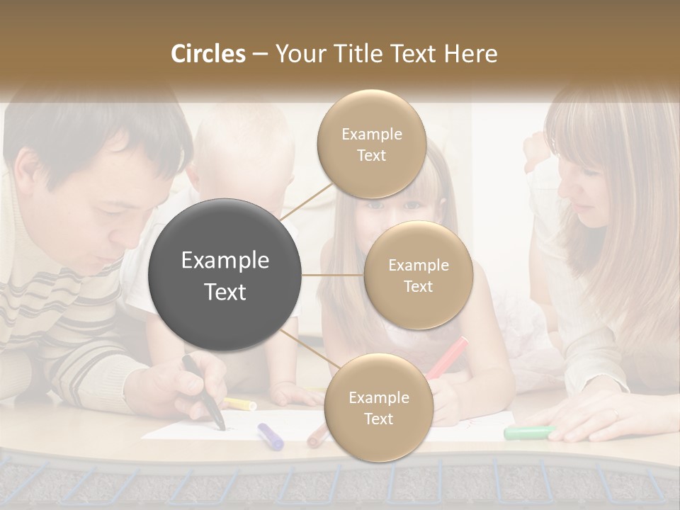Family Education Interior PowerPoint Template