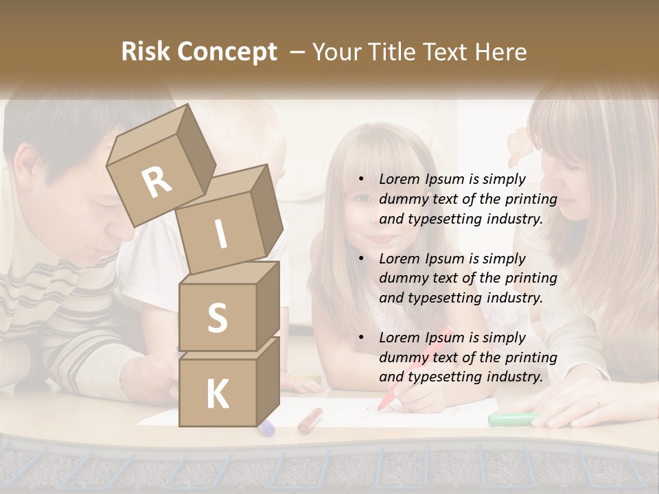 Family Education Interior PowerPoint Template